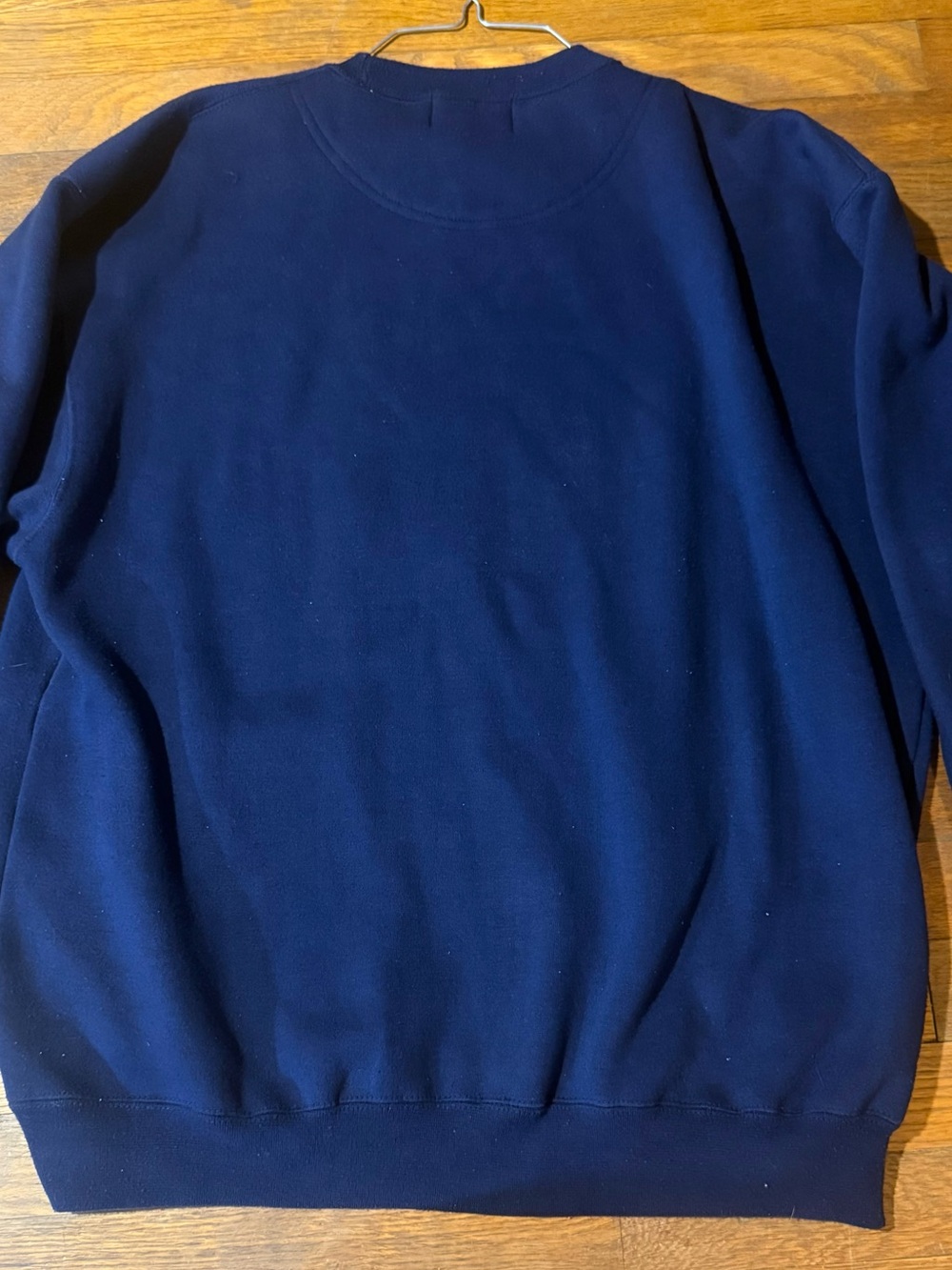 VINTAGE 90s American Eagle Outfitters Navy Crewneck Sweatshirt - Picture 4 of 5